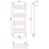 Сунержа Богема с полкой+ 1000х400 31-0223-1040 Image #3
