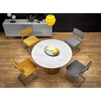 Halmar Bruno (белый мрамор/ореховый) Image #2