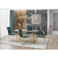 Halmar Konami 160/90 (черный мрамор/золотой) Image #10