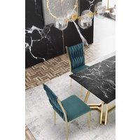 Halmar Konami 160/90 (черный мрамор/золотой) Image #9