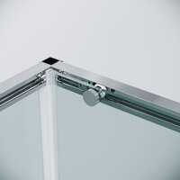 Grossman Galaxy 110x90x195 120.K33.01.1190.10.00 (хром/прозрачное стекло) Image #3