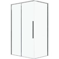 Grossman Galaxy 110x90x195 120.K33.01.1190.10.00 (хром/прозрачное стекло) Image #1