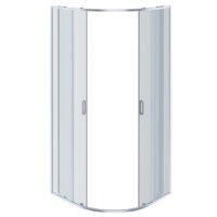 Aquatek AQ ARI RO10020BL 100x100 (черный/прозрачное стекло) Image #4