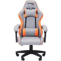 CHAIRMAN CH28 (экокожа, серый/оранжевый) Image #2