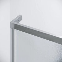 Grossman Pragma 100x90x195 120.K33.03.1090.10.02 (хром/стекло шиншилла) Image #4