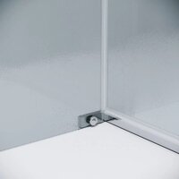 Grossman Pragma 100x90x195 120.K33.03.1090.10.02 (хром/стекло шиншилла) Image #6