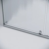 Grossman Pragma 100x90x195 120.K33.03.1090.10.02 (хром/стекло шиншилла) Image #3