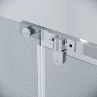 Grossman Pragma 100x90x195 120.K33.03.1090.10.02 (хром/стекло шиншилла) Image #5