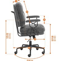 TetChair Bunny (ткань, серый) Image #17