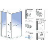 Rea Solar 90x90 (черный/прозрачное стекло) Image #5