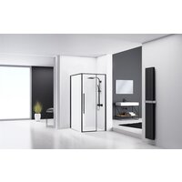 Rea Solar 90x90 (черный/прозрачное стекло) Image #2