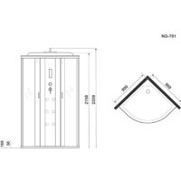 Niagara NG-701-01 90x90x220 Image #12