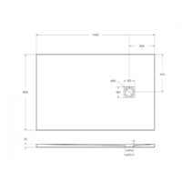 BelBagno TRAY-MR-UNO-AH-140/90-35-W 140x90 Image #7