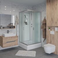 Niagara NG-33984-14QBKT 90x80x200 (матовое стекло) Image #3