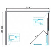 BelBagno DUE-A-2-80-C-Cr Image #4