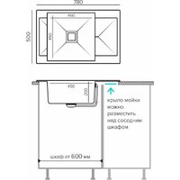 Polygran Blade 780 (белый хлопок) Image #4