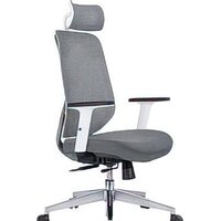 Norden Имидж Gray 2 YS-0817H(FY+FY)W (белый пластик/серая ткань) Image #1