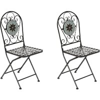 TetChair Secret de Maison Vicenza (2 шт, черный/плитка Astra)