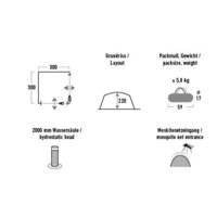 High Peak Pavillon (серый/лайм) Image #7