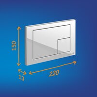 Cersanit Brasko Slim 64824 + Aqua M 40 68177 с кнопкой Corner 64077 (кнопка белый) Image #10