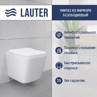 Lauter Square 214903 с кнопкой 219704E (круглая, черный) Image #3