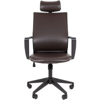 CHAIRMAN 545 (экокожа коричневый) Image #2