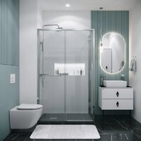 Grossman Style 130x80x195 120.K33.05.1380.10.02 (хром/стекло шиншилла) Image #8