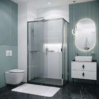 Grossman Style 130x80x195 120.K33.05.1380.10.02 (хром/стекло шиншилла) Image #9