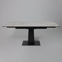 Lepremo AV 2119 МДФ+керамика раздвижной 1200-1800x800 (натуральный глянцевый Gold Jade/черный) Image #7