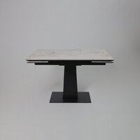 Lepremo AV 2119 МДФ+керамика раздвижной 1200-1800x800 (натуральный глянцевый Gold Jade/черный) Image #5