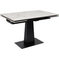 Lepremo AV 2119 МДФ+керамика раздвижной 1200-1800x800 (натуральный глянцевый Gold Jade/черный)