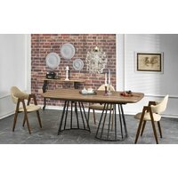 Halmar Everton (ореховый/черный)