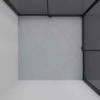 Niagara NG-2823-34BLACK 90x90x195 (черный матовый/тонированное стекло) Image #8