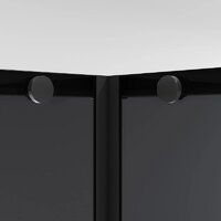 Niagara NG-2823-34BLACK 90x90x195 (черный матовый/тонированное стекло) Image #4