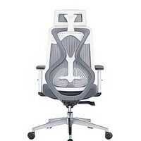 Norden Имидж Grey YS-0817H(D+T)W (белый пластик/серая сетка) Image #6