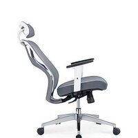 Norden Имидж Grey YS-0817H(D+T)W (белый пластик/серая сетка) Image #4