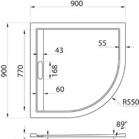 Cezares TRAY-AS-R-90-30-W Image #8