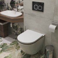 Roxen Antares Black в комплекте с инсталляцией StounFix Dual Fresh 6 в 1 964744 (кнопка: белый глянец) Image #12