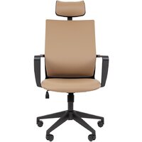 CHAIRMAN 545 (экокожа бежевый) Image #2