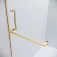 Grossman Pragma 110x80x195 120.K33.03.1180.32.00 (золото сатин/прозрачное стекло) Image #2