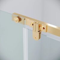 Grossman Pragma 110x80x195 120.K33.03.1180.32.00 (золото сатин/прозрачное стекло) Image #4