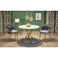 Halmar Raymond 2 (белый мрамор/золотой)