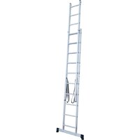 Новая высота NV 122 алюминиевая двухсекционная 2x10 ступеней Image #3