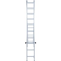 Новая высота NV 122 алюминиевая двухсекционная 2x10 ступеней Image #5