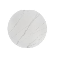 Halmar Reginald 120/76 (белый мрамор/серебряный) Image #2