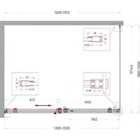 BelBagno SOFT_CLOSE-2-AH-1-130/100-C-Cr Image #6
