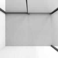 Niagara 140x90x195 NG-84-14AB-A90B-34 (черный матовый/прозрачное стекло) Image #9