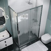 Grossman Style 130x90x195 120.K33.05.1390.10.02 (хром/стекло шиншилла) Image #11