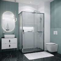 Grossman Style 130x90x195 120.K33.05.1390.10.02 (хром/стекло шиншилла) Image #8