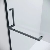 Grossman Pragma 110x80x195 120.K33.03.1180.42.00 (графит сатин/прозрачное стекло) Image #2